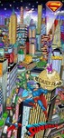 Charles Fazzino Art Charles Fazzino Art It's a Bird, It's a Plane, It's Superman (DX) (Framed)